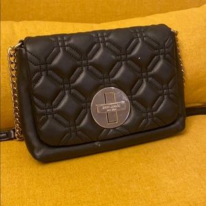 Kate Spade Black Quilted Crossbody Bag